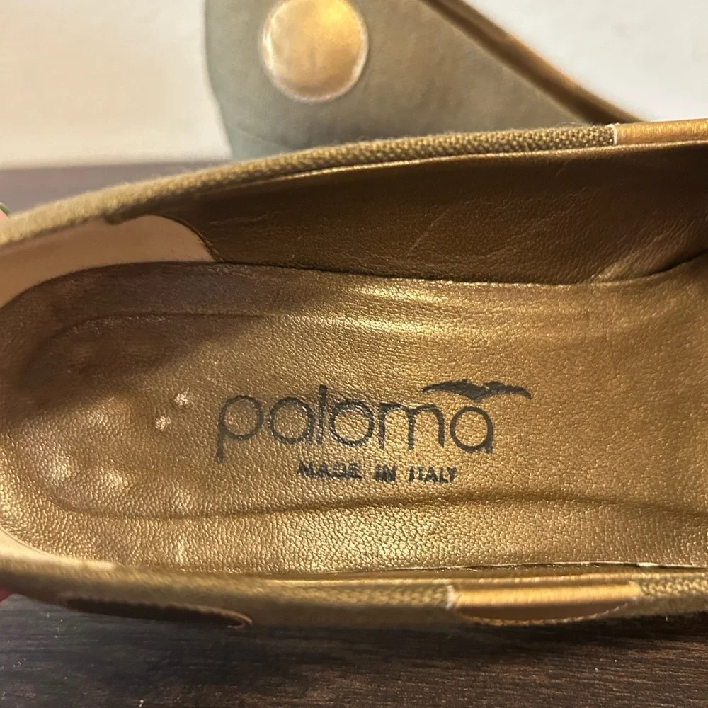 Vintage Paloma Polka Dot Heels